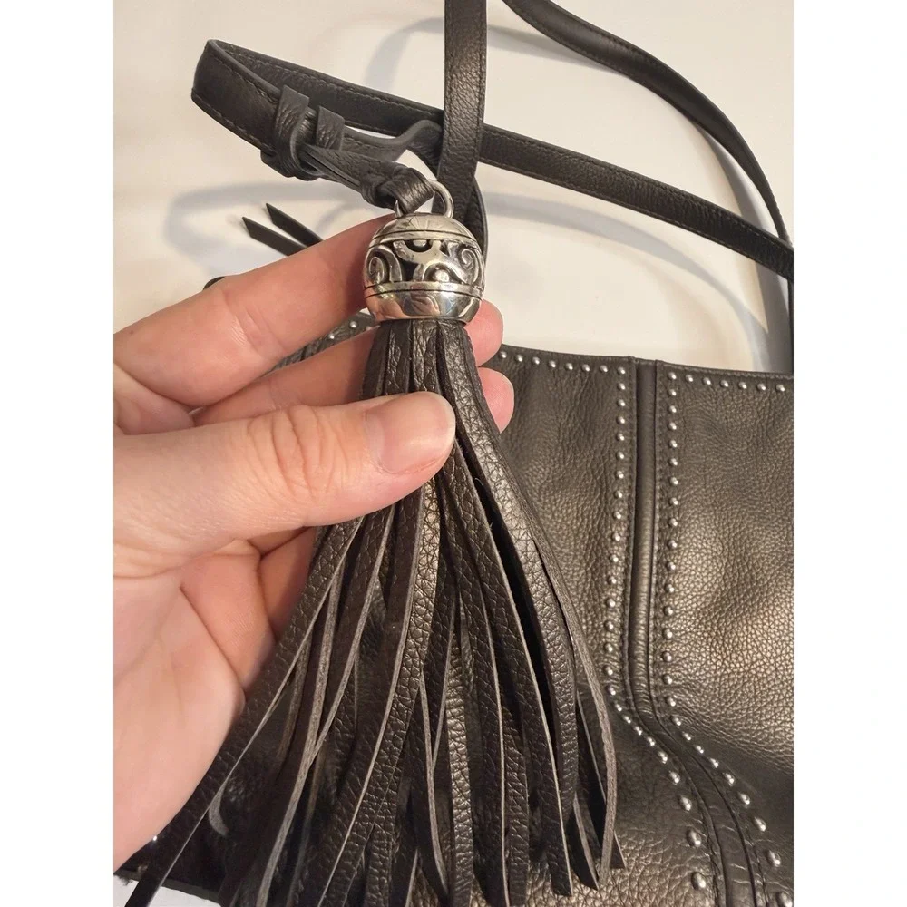 Brighton Pretty Tough Jax Tote Pebble Grain Leather Handbag Capsule Quiet Luxury - Picture 5 of 17